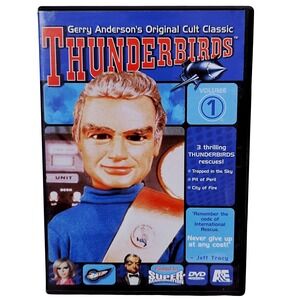 Thunderbirds‎ Vol 1 DVD Gerry Anderson Cult Classic SciFi Puppetry 3 Episodes